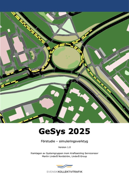 Försättsblad: GeSys 2025, förstudie simuleringsverktyg