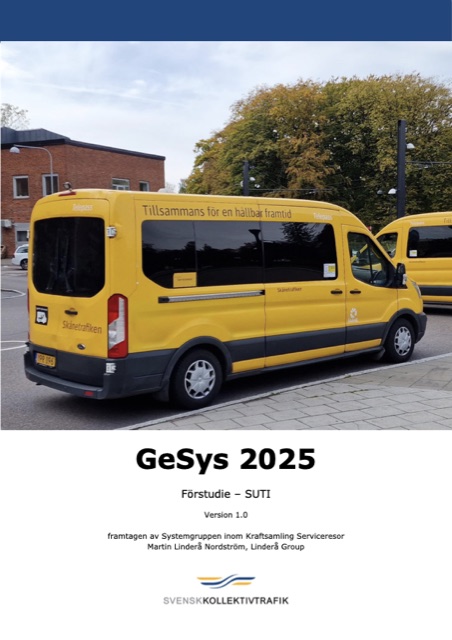Försättsblad: GeSys 2025, förstudie SUTI